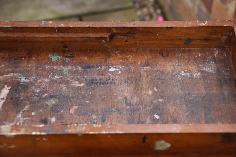 An early 20th century metamorphic artist's folding easel circa 1920 View XX