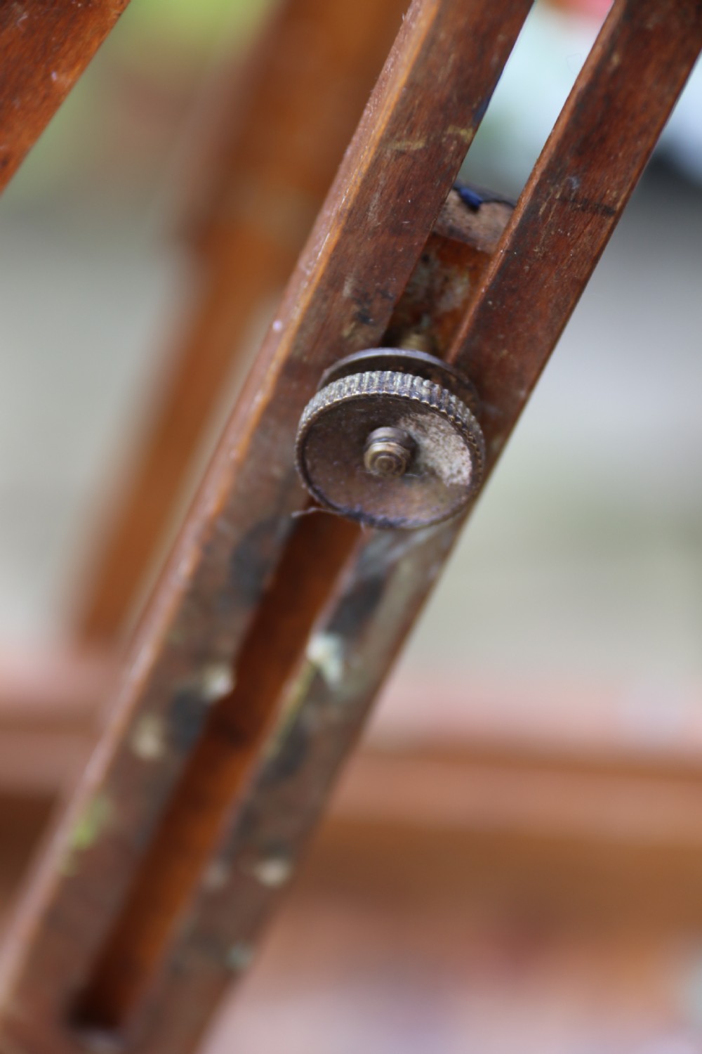 An early 20th century metamorphic artist's folding easel circa 1920 View XXVI