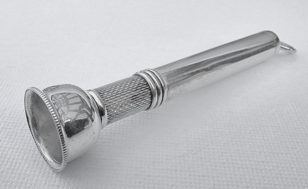 A rare silver cigar punch/cutter, Birmingham 1954/55 View IV