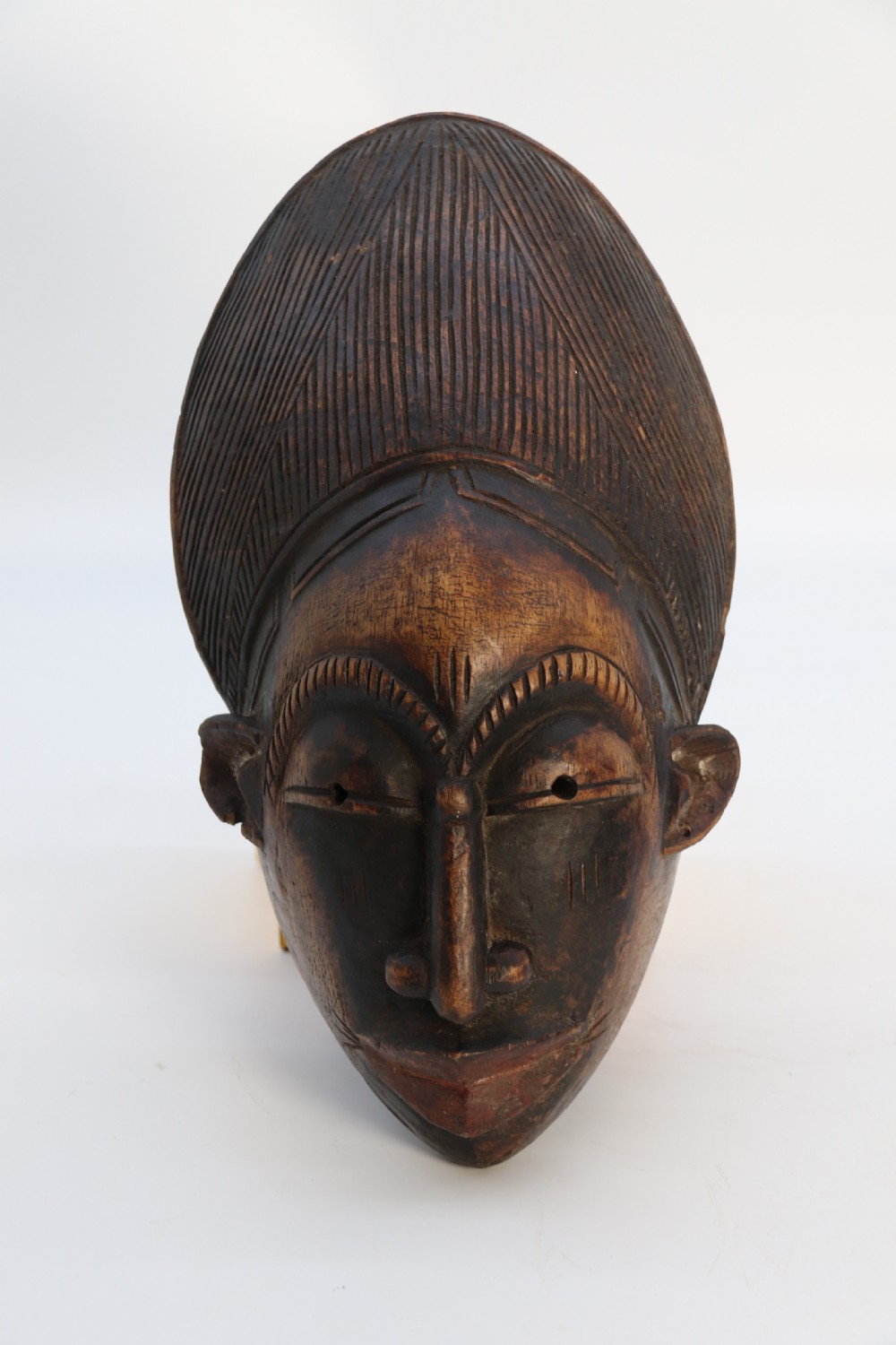 A matched pair of African tribal dance face masks, circa 1920 View XI