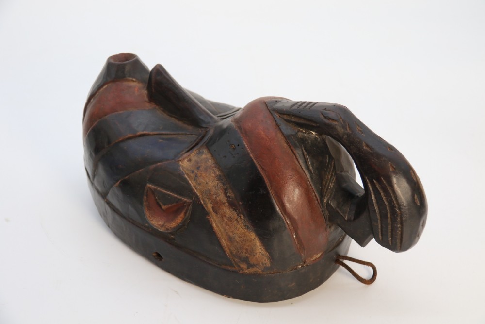 A matched pair of African tribal dance face masks, circa 1920 View XVIII