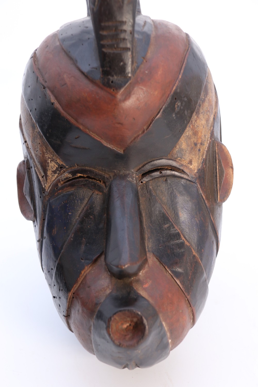 A matched pair of African tribal dance face masks, circa 1920 View XIX