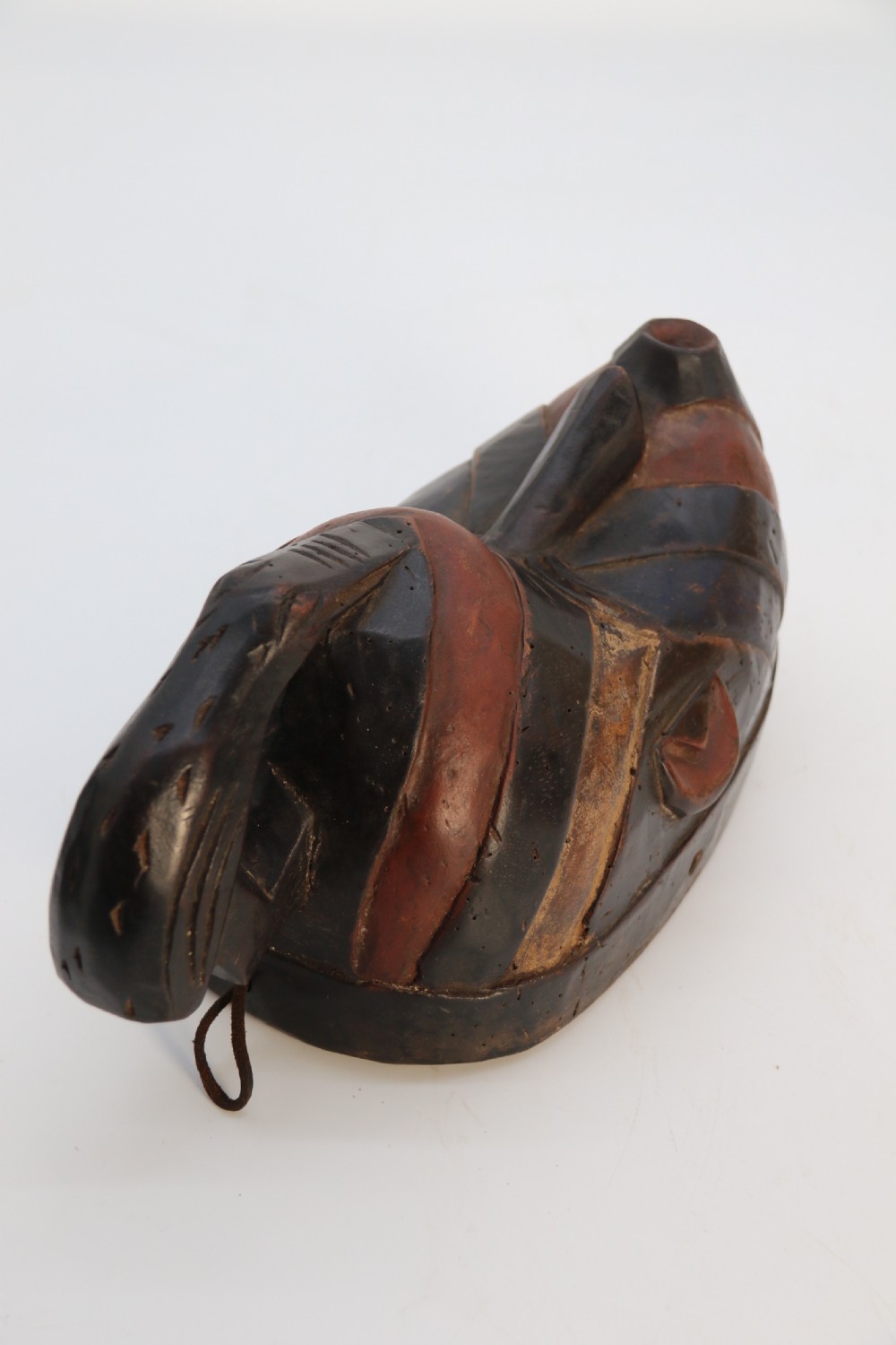 A matched pair of African tribal dance face masks, circa 1920 View XX
