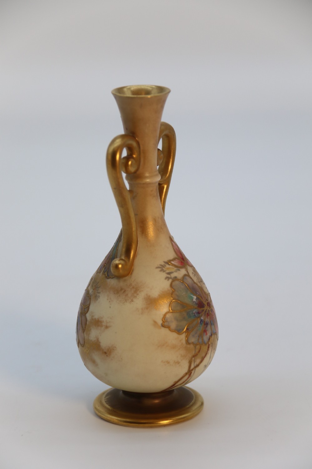 Antique late 19th century Doulton Burslem vase circa 1880 View VI