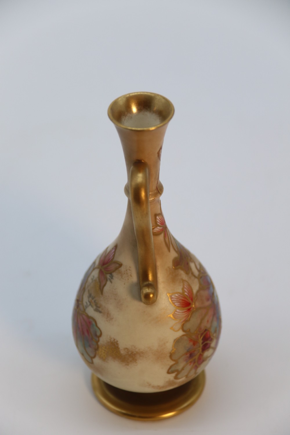 Antique late 19th century Doulton Burslem vase circa 1880 View IX