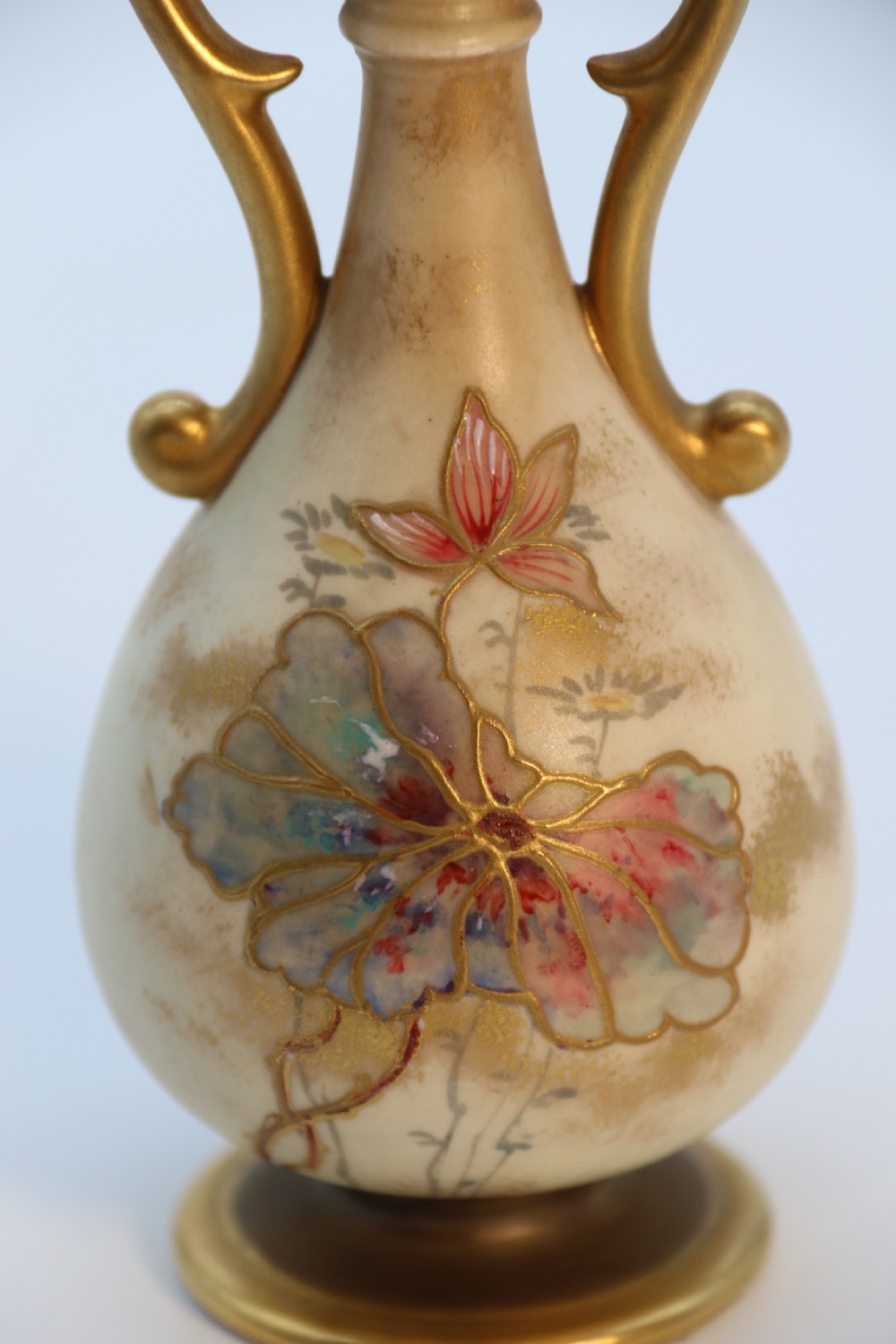Antique late 19th century Doulton Burslem vase circa 1880 View XIV