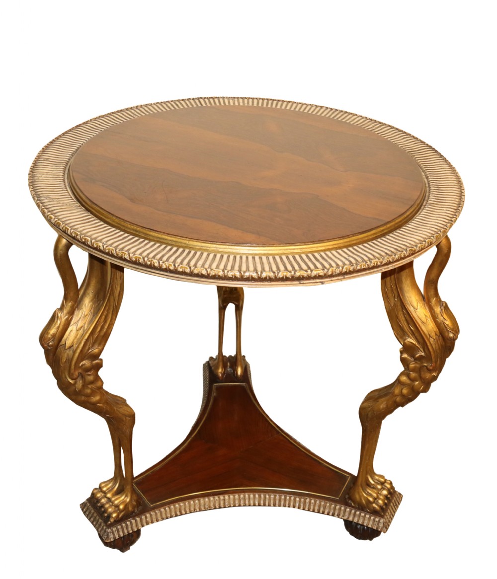 Antique decorative French centre table circa 1880