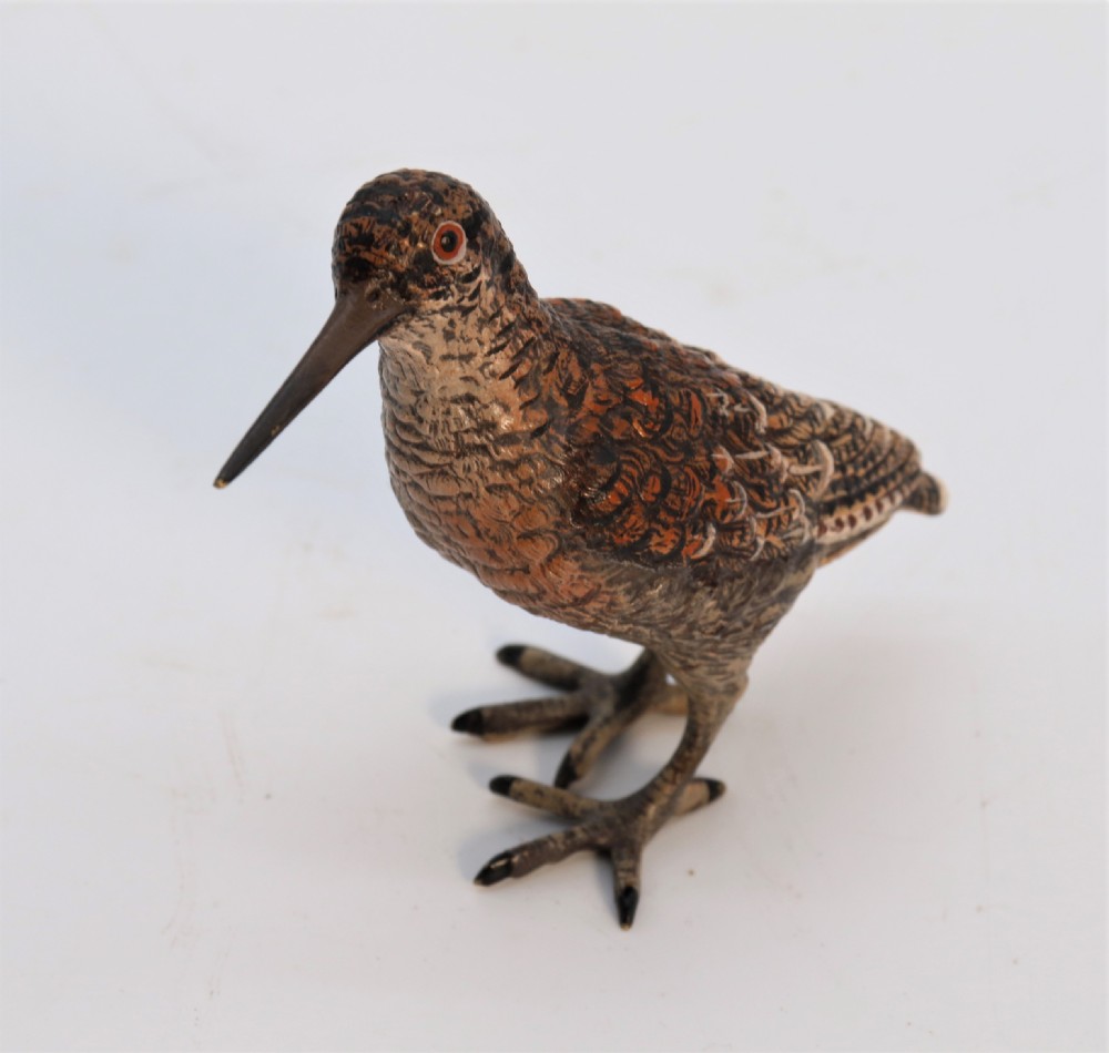  Austrian cold painted bronze study of a woodcock by Franz Xavier Bergman

 View IV