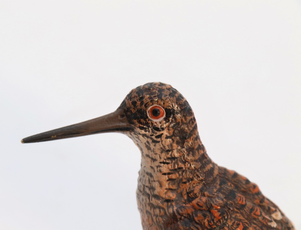  Austrian cold painted bronze study of a woodcock by Franz Xavier Bergman

 View IX