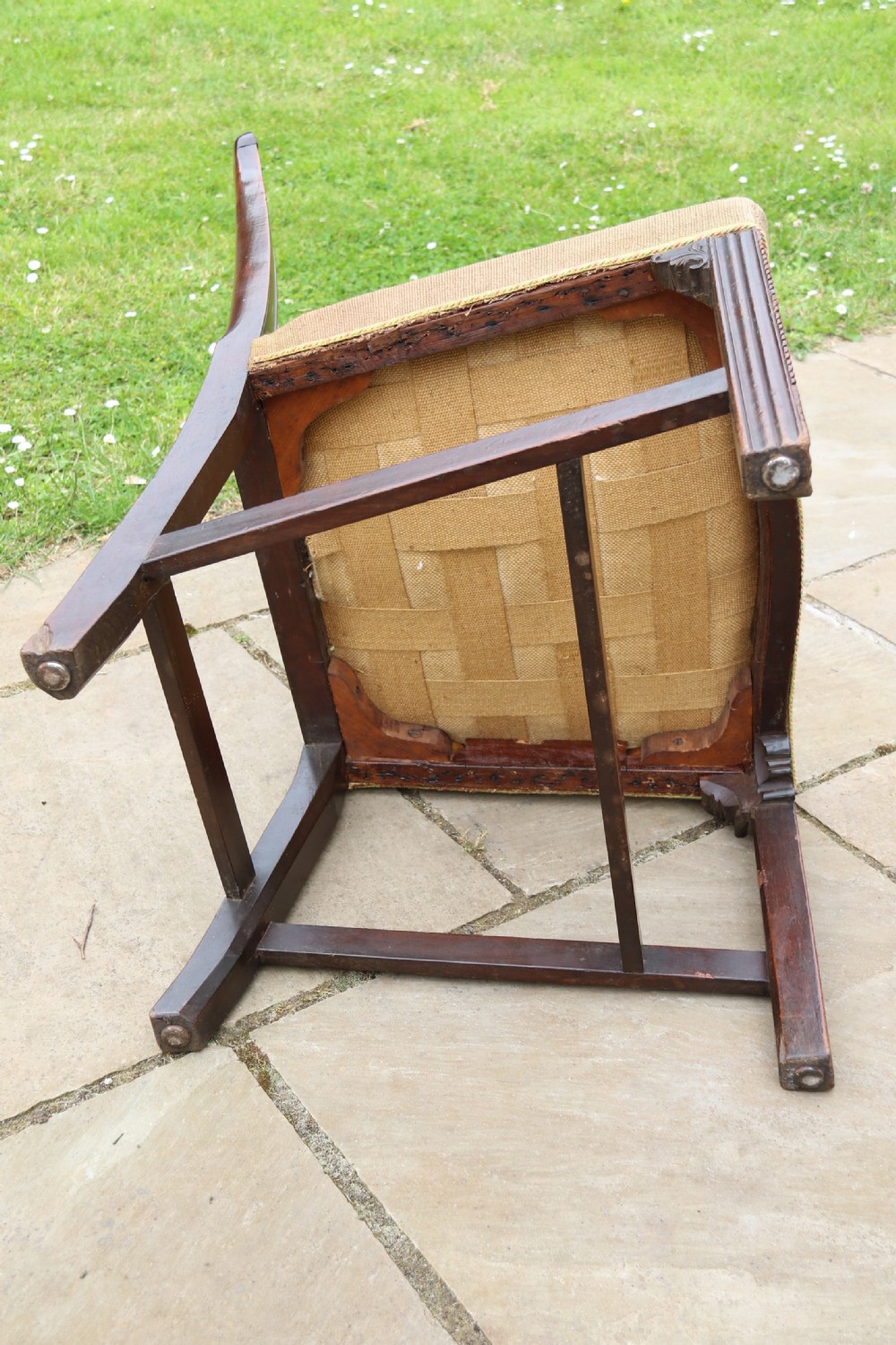 18th century Chippendale period large mahogany chair circa 1760 View VII