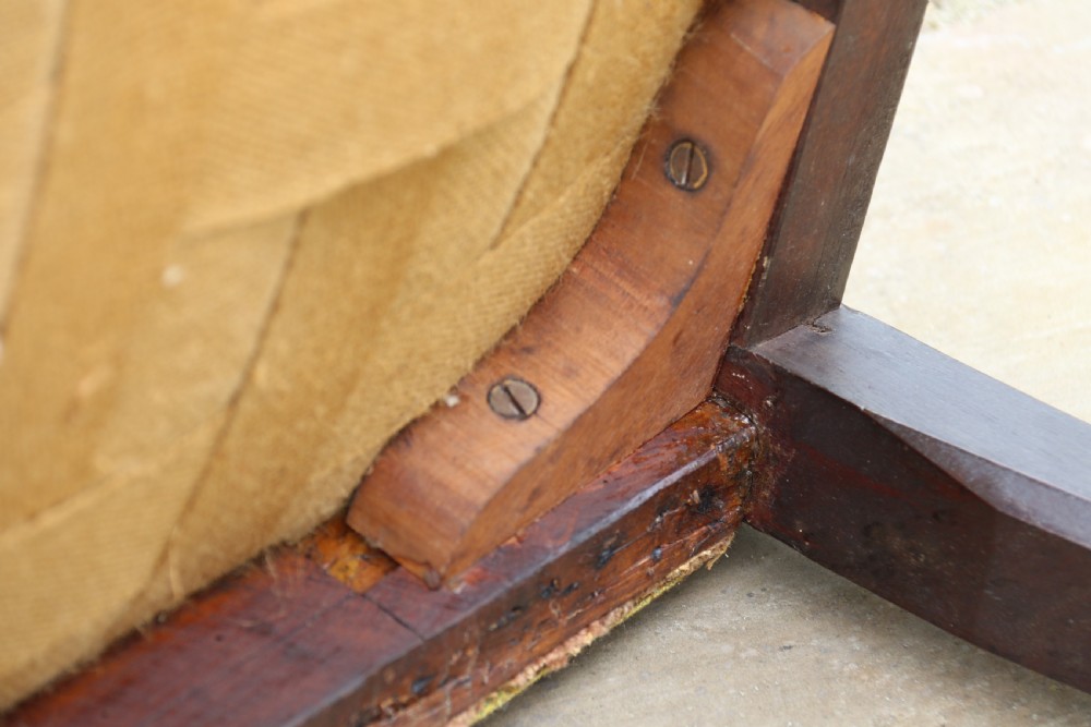 18th century Chippendale period large mahogany chair circa 1760 View IX