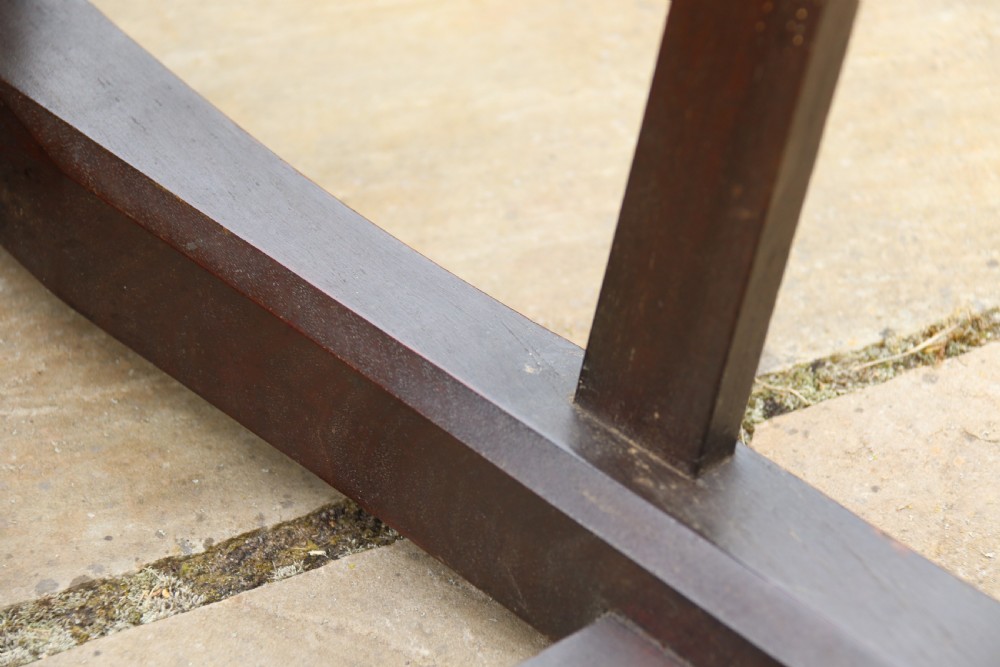18th century Chippendale period large mahogany chair circa 1760 View X