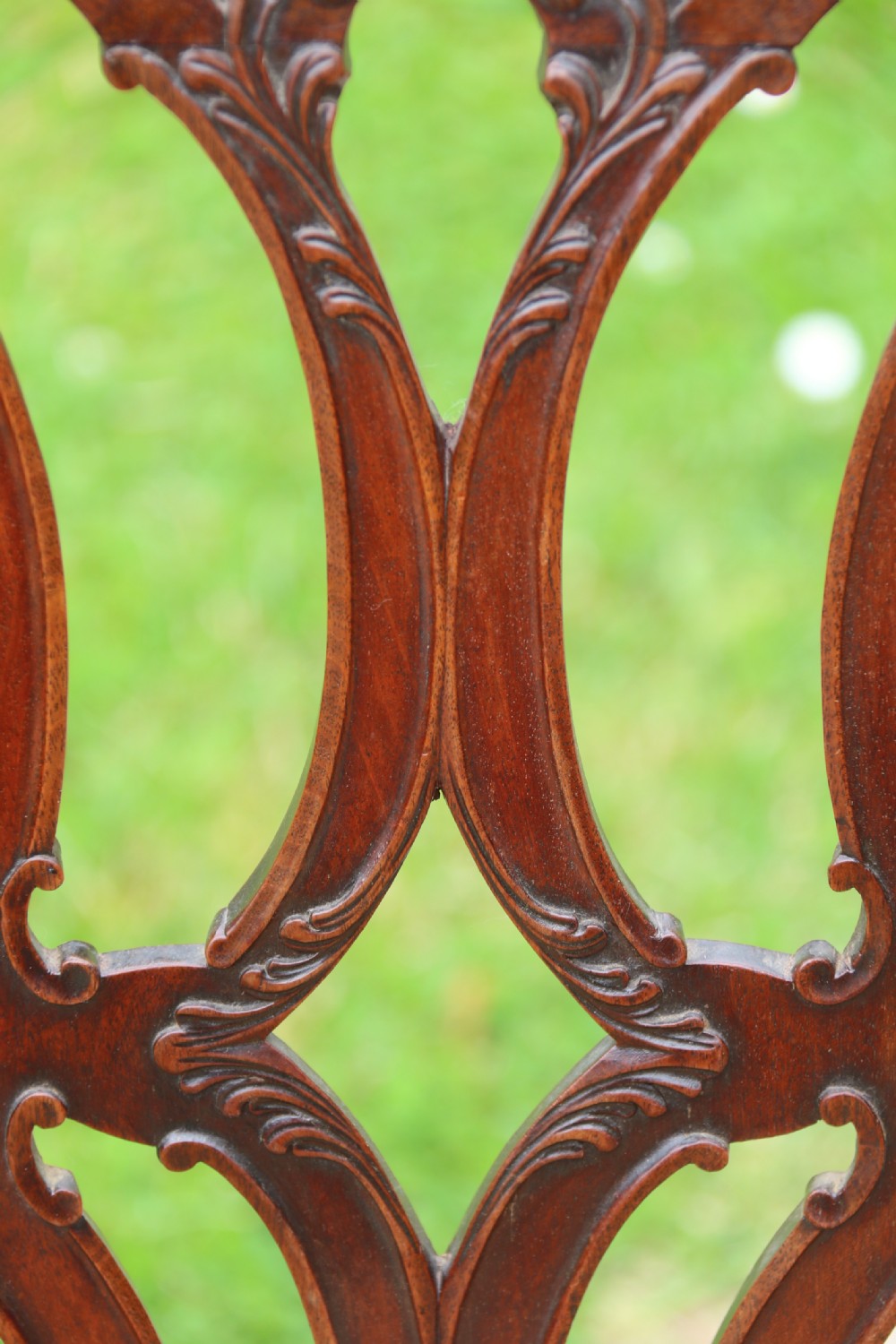 18th century Chippendale period large mahogany chair circa 1760 View XVI