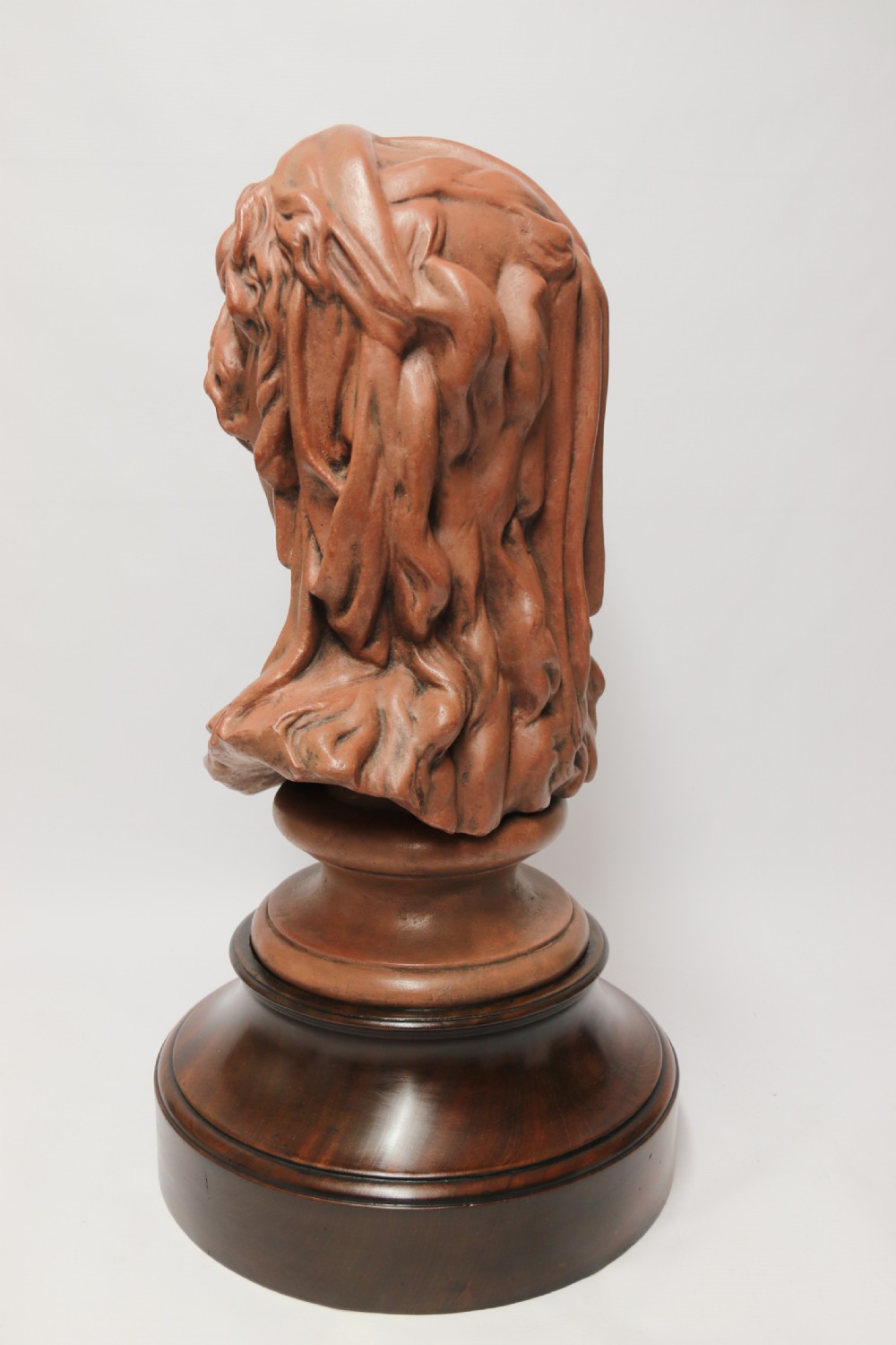 A large French terracotta depicting the bust of Queen Luise of Prussia. View IV
