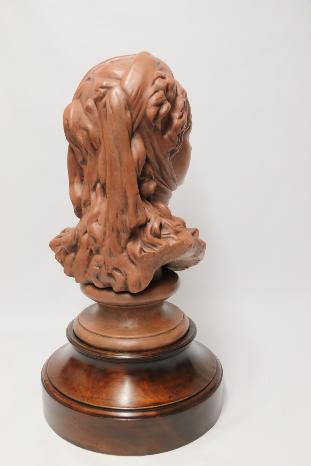 A large French terracotta depicting the bust of Queen Luise of Prussia. View VIII
