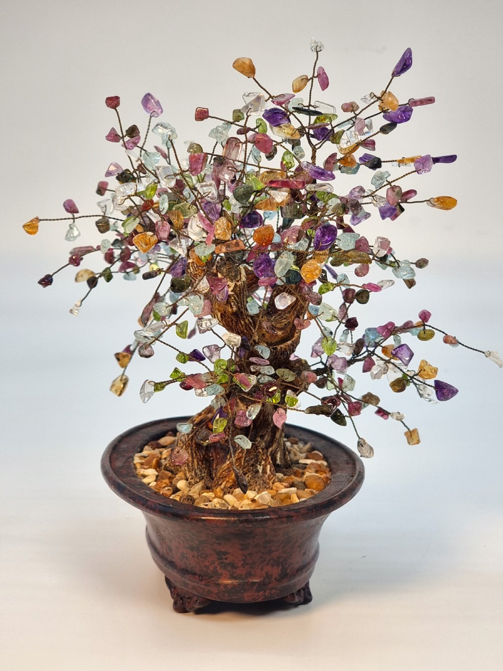 A Chinese Gemstone bonsai tree View IV