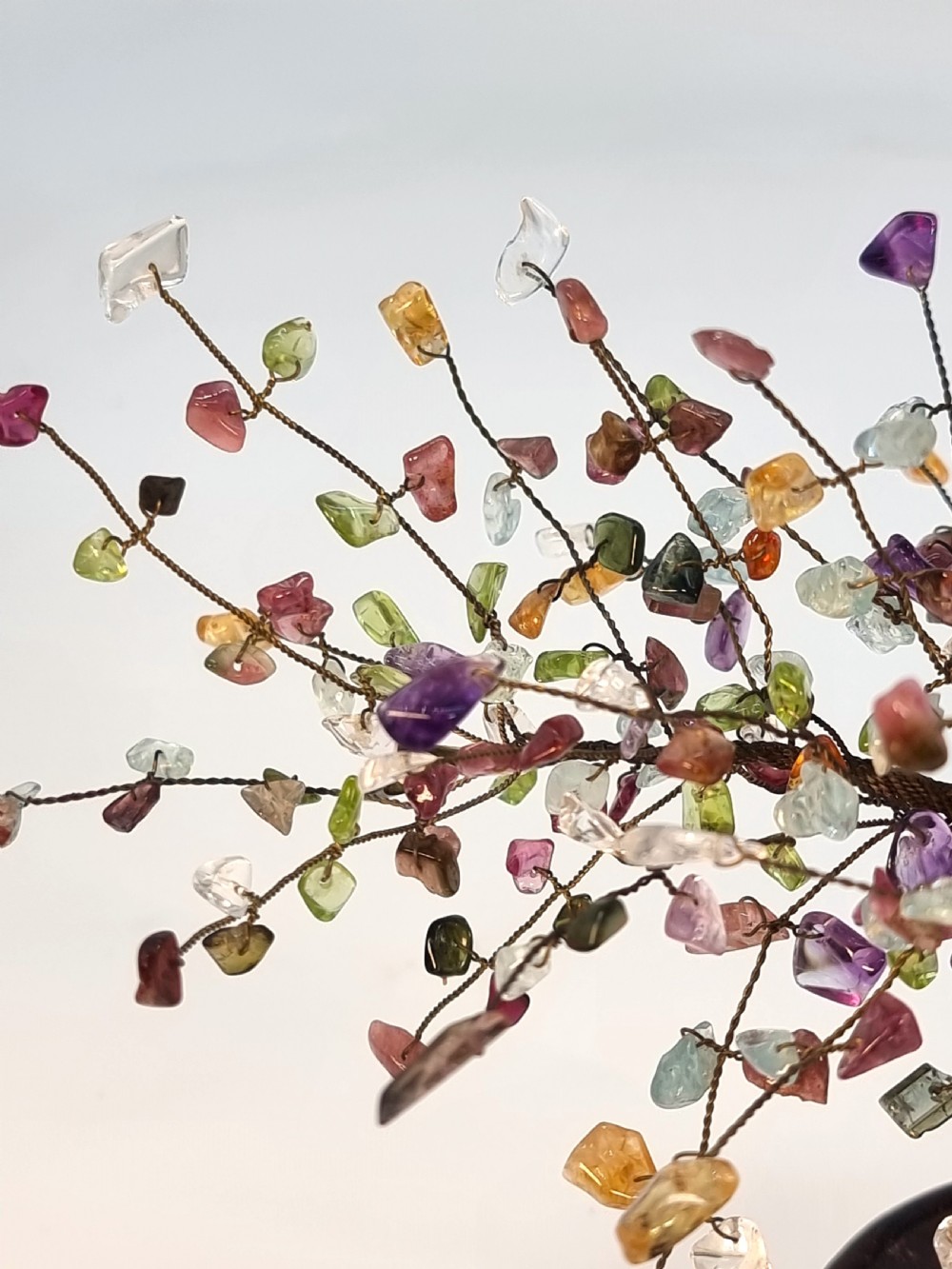 A Chinese Gemstone bonsai tree View VIII