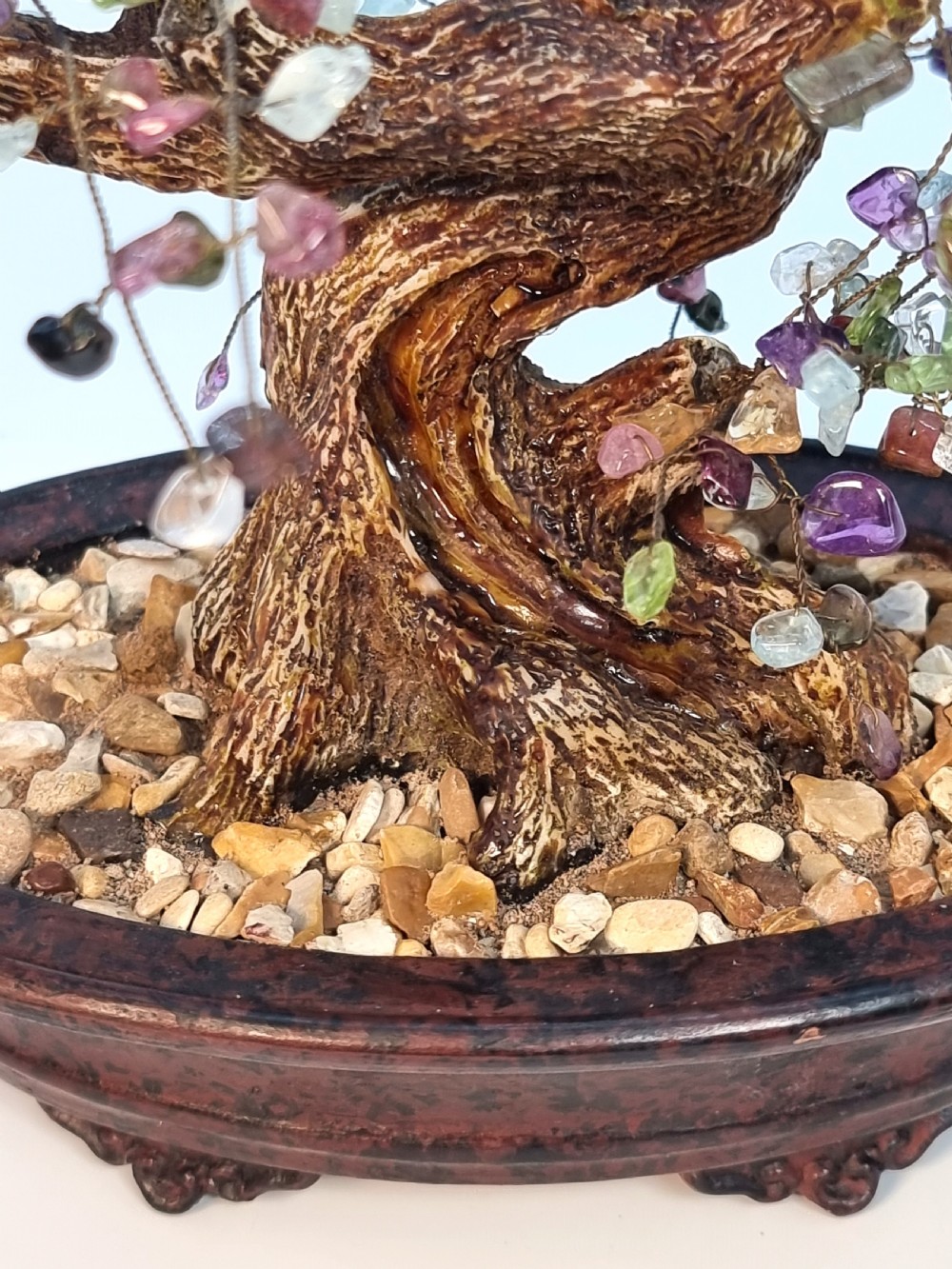 A Chinese Gemstone bonsai tree View IX