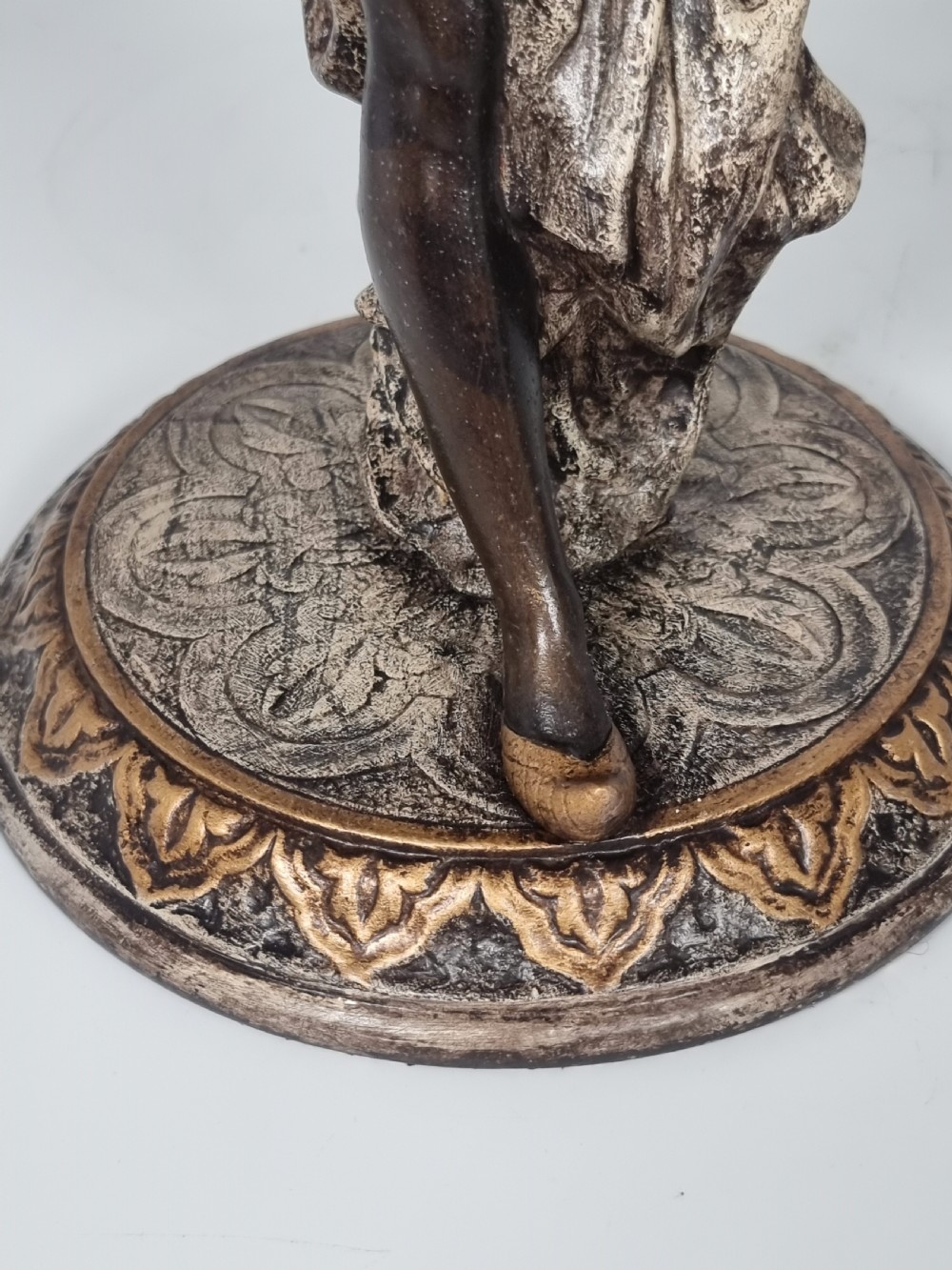 A cast and cold painted pair of Blackamoor figure jardinieres  View XIX