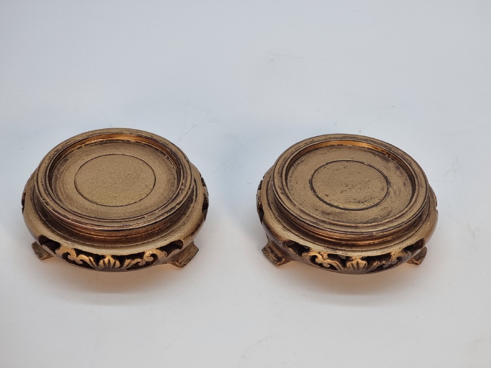 A pair of Chinese cloisonné enamel vases and stands C 1930 View IX