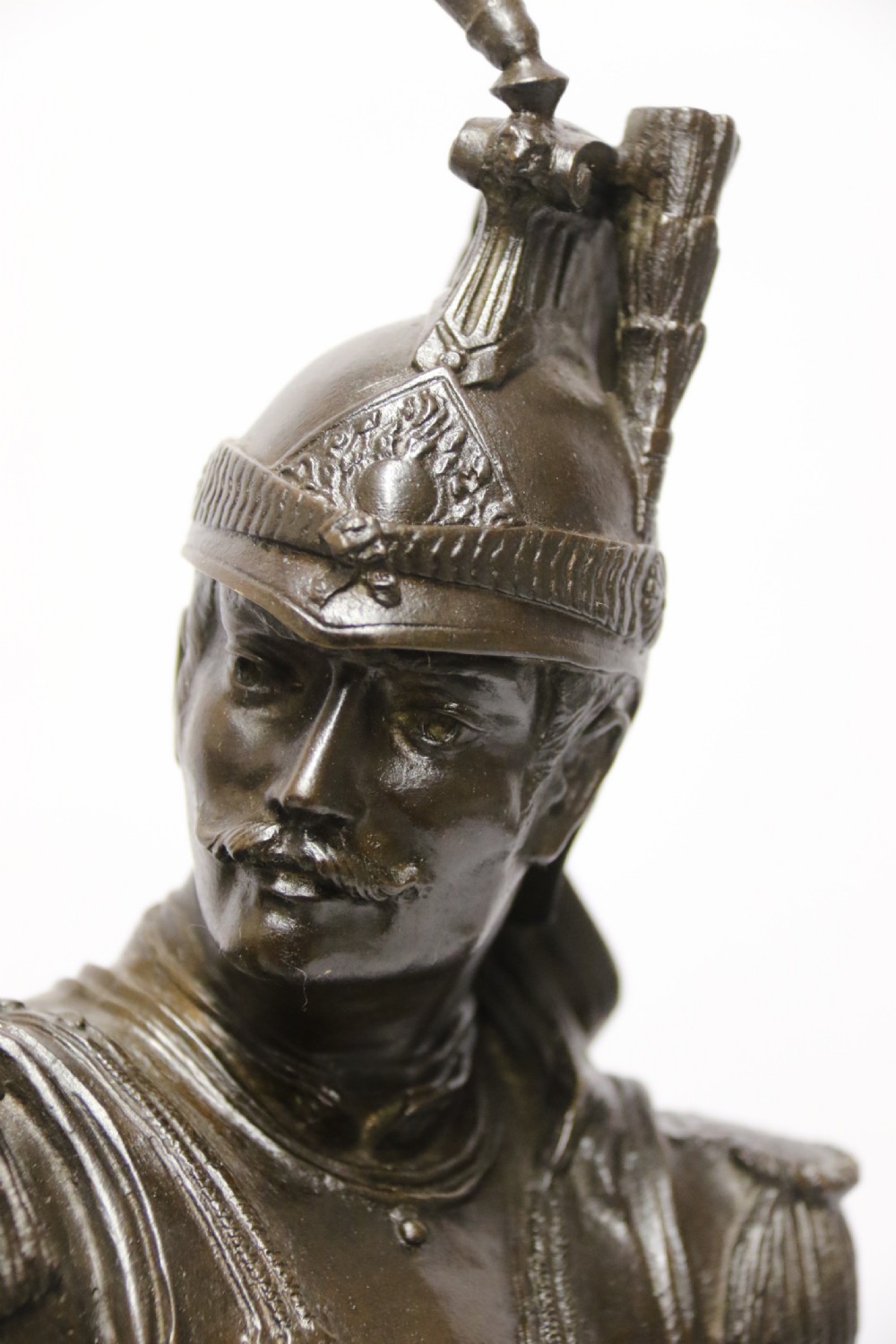 Antique Bronze study of a French military figure by L. A Bayeux circa 1880

 View IX