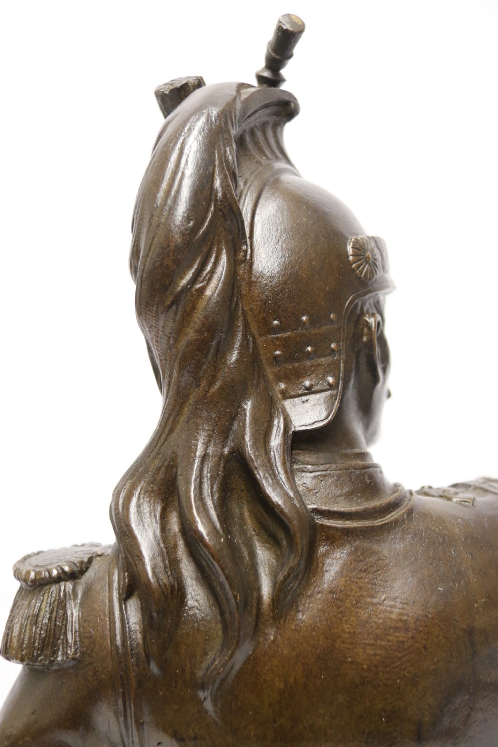 Antique Bronze study of a French military figure by L. A Bayeux circa 1880

 View XI