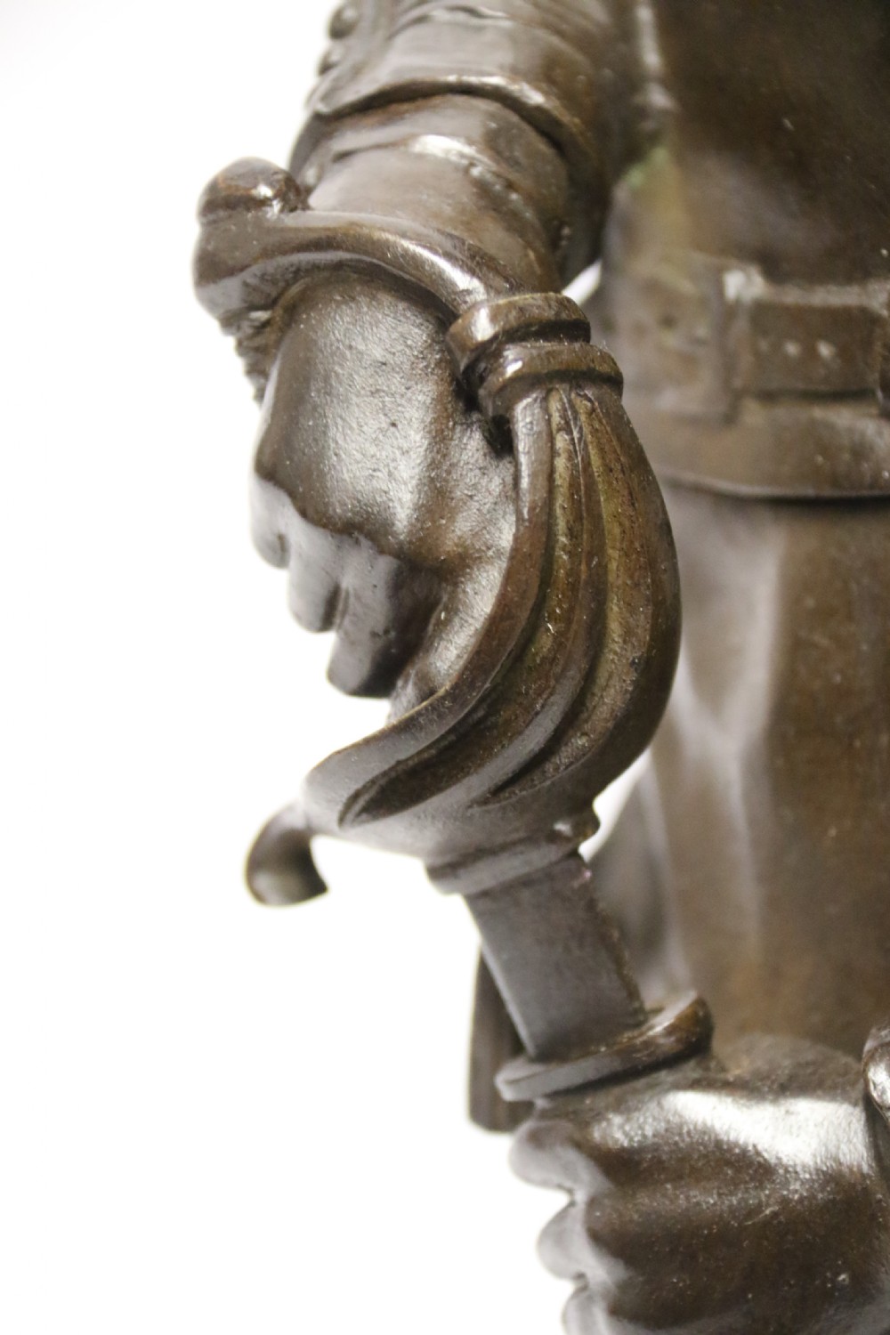 Antique Bronze study of a French military figure by L. A Bayeux circa 1880

 View XII