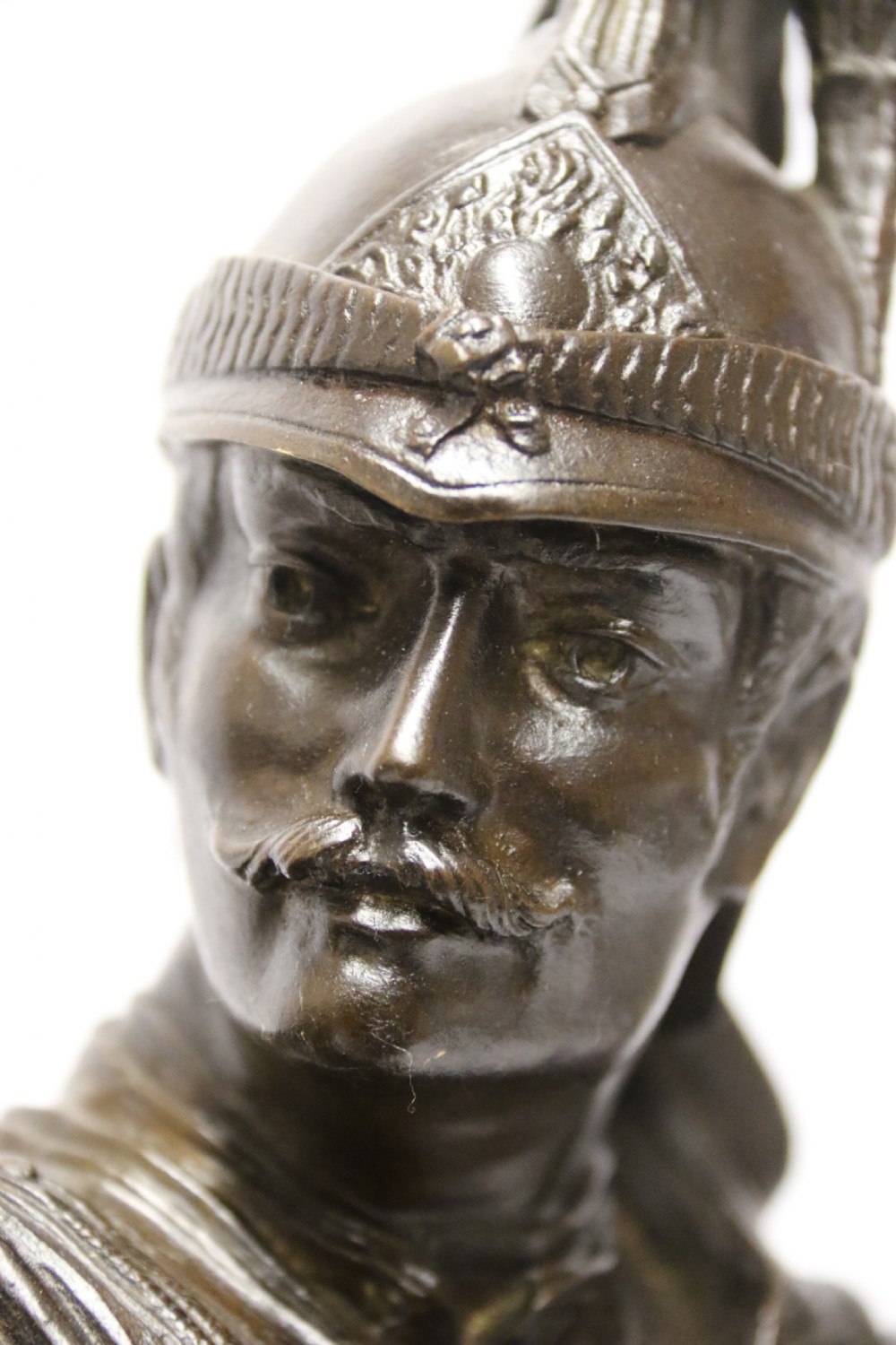 Antique Bronze study of a French military figure by L. A Bayeux circa 1880

 View XIII