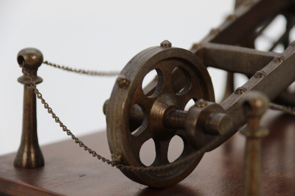 Model of an 18th century style bronze cannon View XIV
