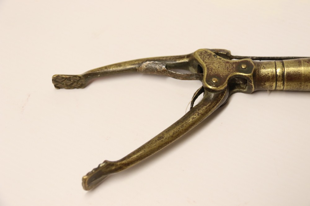 Regency period library long arm or book reach, English C 1830 View IX