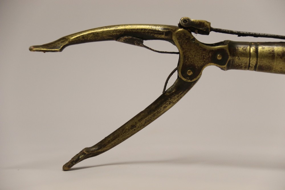 Regency period library long arm or book reach, English C 1830 View XI