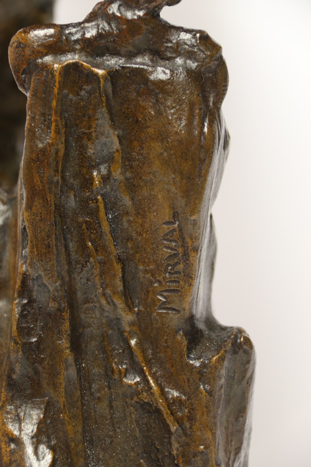 A large and impressive bronze sculpture of a Eagle by Claude Mirval View XXX