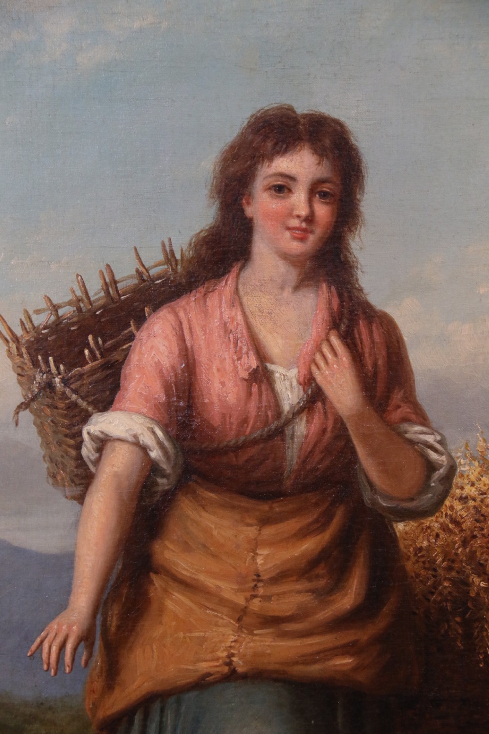 19th century large pair of Victorian oil paintings on canvas by Walter Jackson, circa 1870 View VI