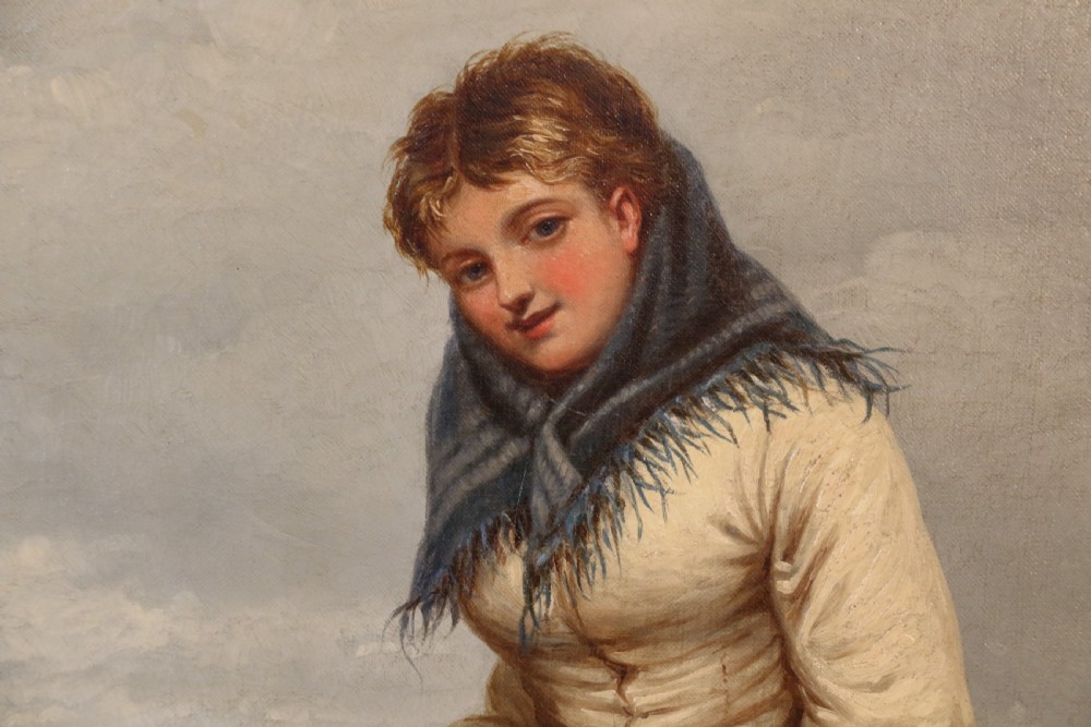 19th century large pair of Victorian oil paintings on canvas by Walter Jackson, circa 1870 View XVII