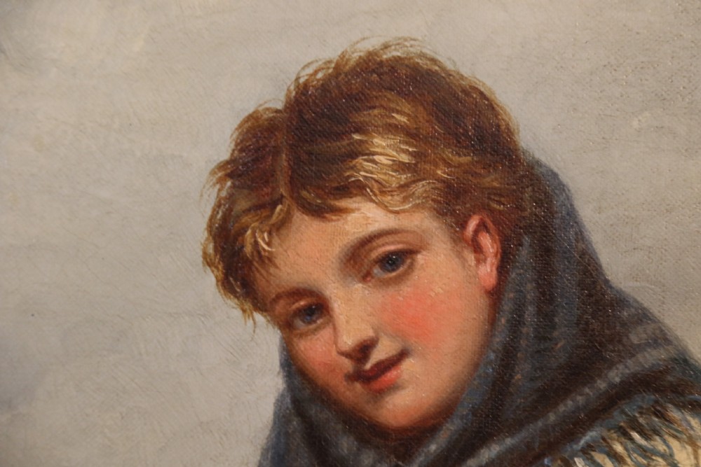 19th century large pair of Victorian oil paintings on canvas by Walter Jackson, circa 1870 View XX