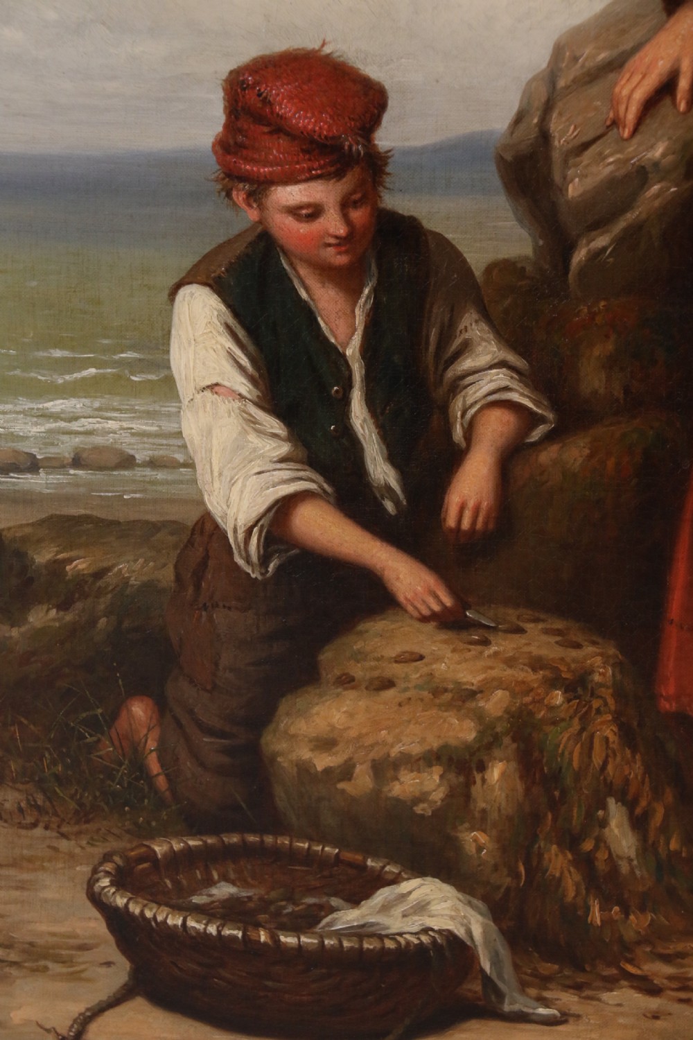 19th century large pair of Victorian oil paintings on canvas by Walter Jackson, circa 1870 View XXI