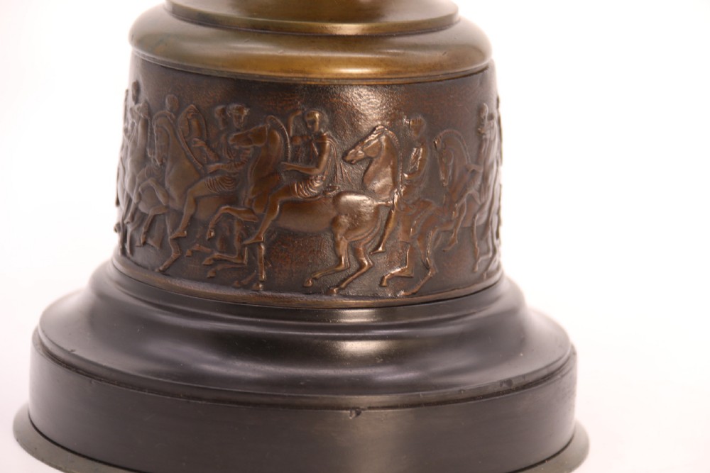 Diana the Huntress, bronze bust, French circa 1860 View XXI