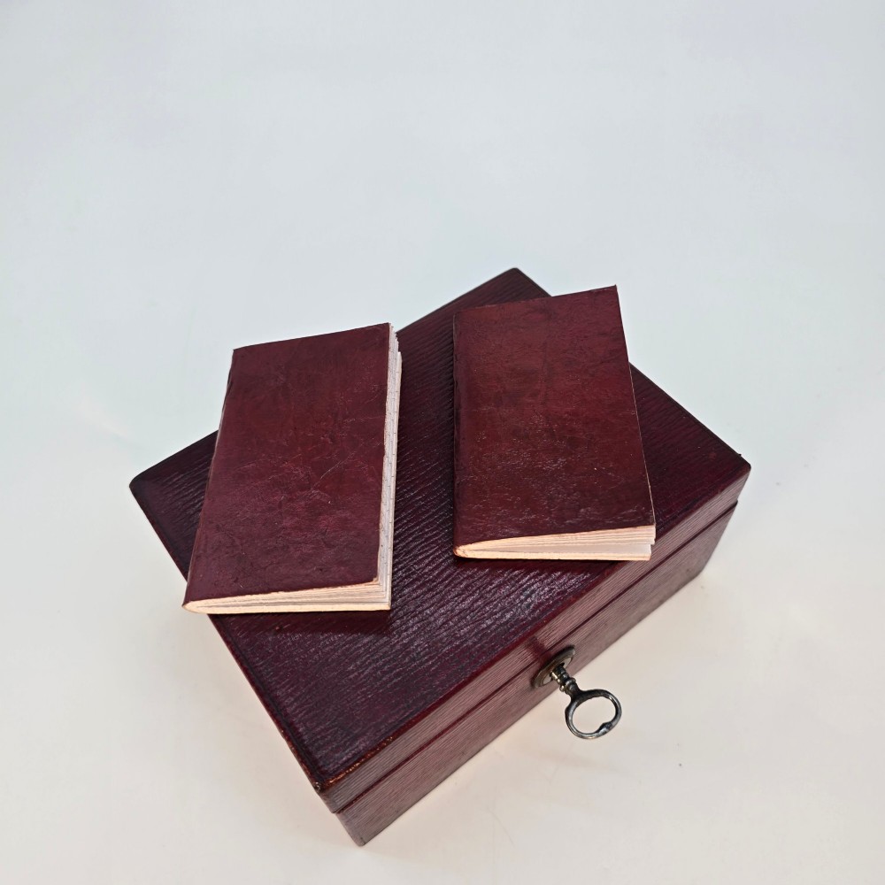 A late Victorian bullion box in red Moroccan leather View XI