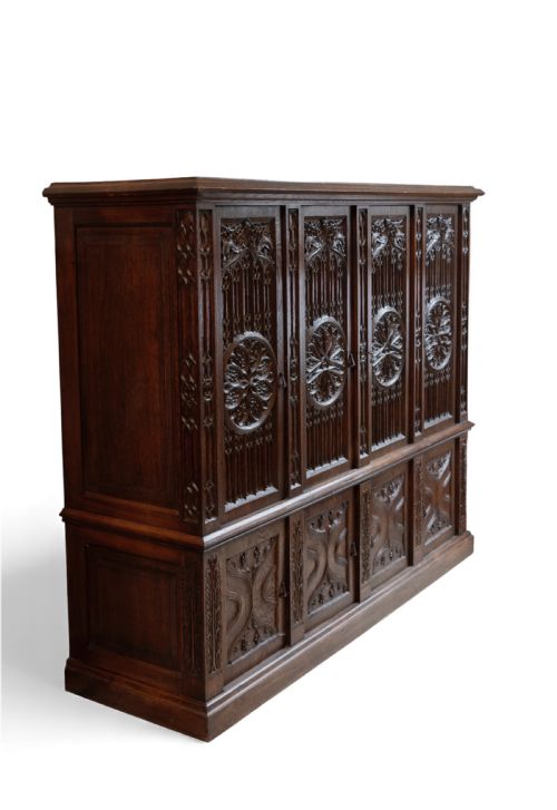 GOTHIC REVIVAL CUPBOARD - ADDITIONAL PHOTO 5