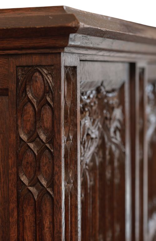 GOTHIC REVIVAL CUPBOARD - ADDITIONAL PHOTO 6
