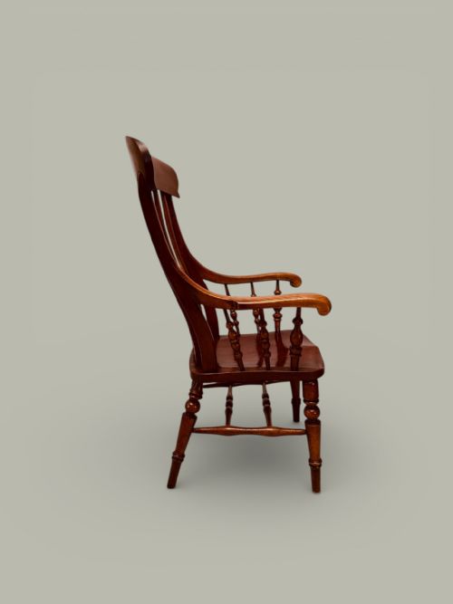 EXTRA TALL WINDSOR FARMHOUSE ARMCHAIR C1900 - ADDITIONAL PHOTO 3