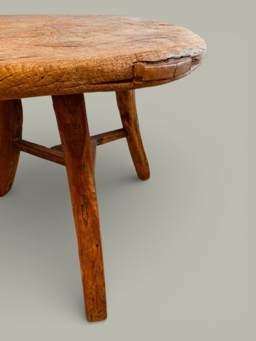 ROUND CHINESE OCCASIONAL TABLE C1880 - ADDITIONAL PHOTO 1
