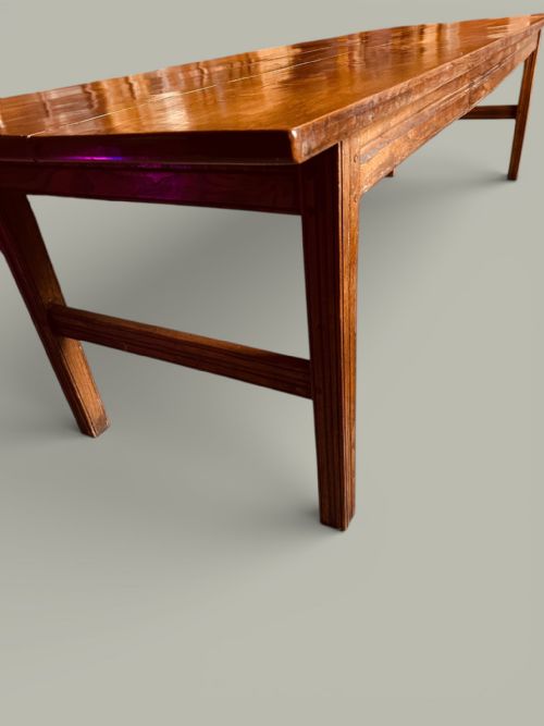 ELM FARMHOUSE TABLE FRENCH C1890 - ADDITIONAL PHOTO 4