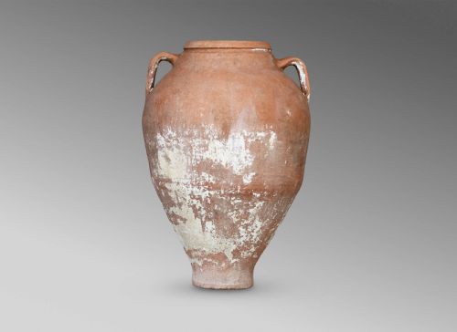 MEDITERRANEAN TERRACOTTA AMPHORA TURKISH OLIVE VASE FIVE POTS - ADDITIONAL PHOTO 12