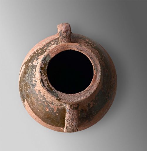 MEDITERRANEAN TERRACOTTA AMPHORA TURKISH OLIVE VASE FIVE POTS - ADDITIONAL PHOTO 15