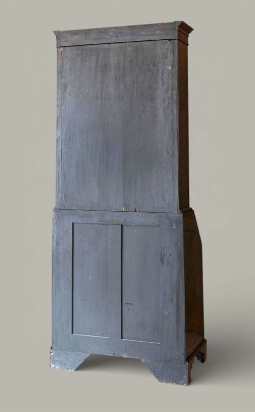 CHINOISERIE BUREAU BOOKCASE C1900 - ADDITIONAL PHOTO 9