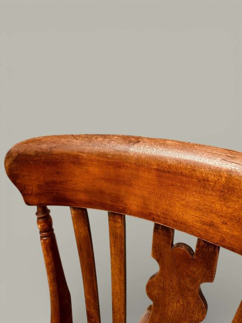 CAISTOR WINDSOR NURSING ROCKING CHAIR C 1880 - ADDITIONAL PHOTO 5