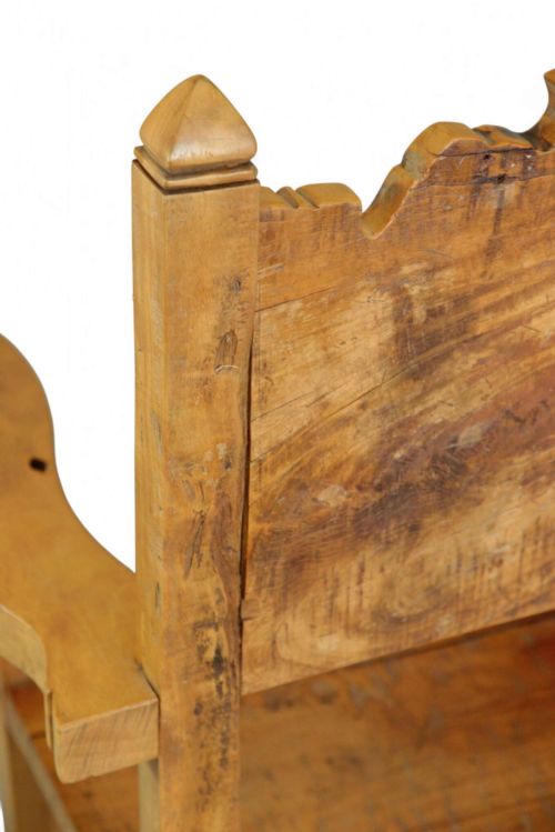 THRONE CHAIR GIANT SIZE FROM THE PHILIPPINES C1900 - ADDITIONAL PHOTO 11