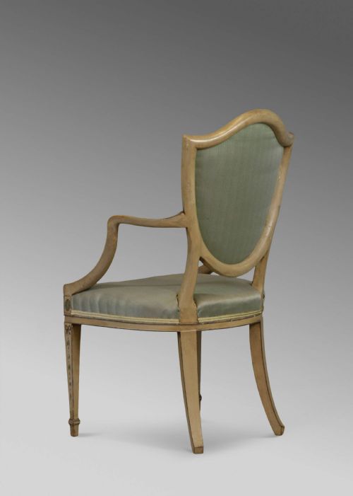 SHERATON UPHOLSTERED ARMCHAIR C1790 - ADDITIONAL PHOTO 1