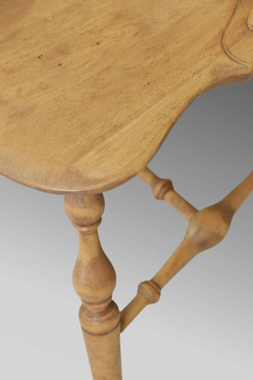 PAIR OF AMERICAN SQUARE BACK SIDE CHAIRS C1920 - ADDITIONAL PHOTO 2